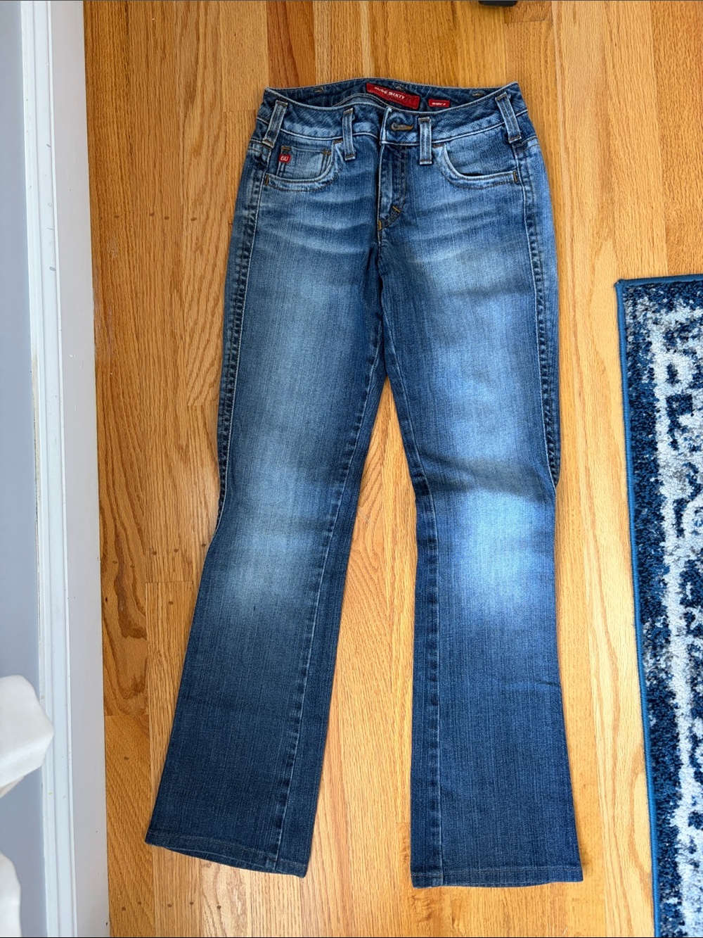 Miss Sixty Blue Flared Jeans
